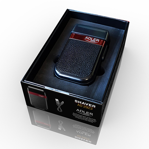Holící strojček Adler - USB nabíjanie